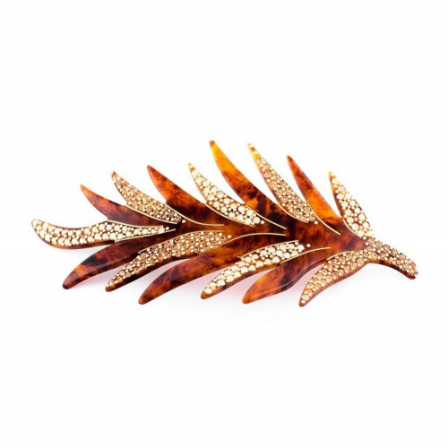 95047bis_1 MC Davidian Barrette à Cheveux Plumes Light GM