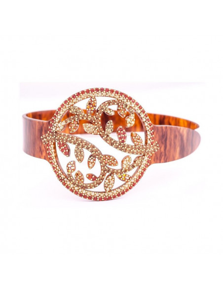 95157_1 MC Davidian Serre-Tête Fait-Main Feuillage Ajouré Full GM