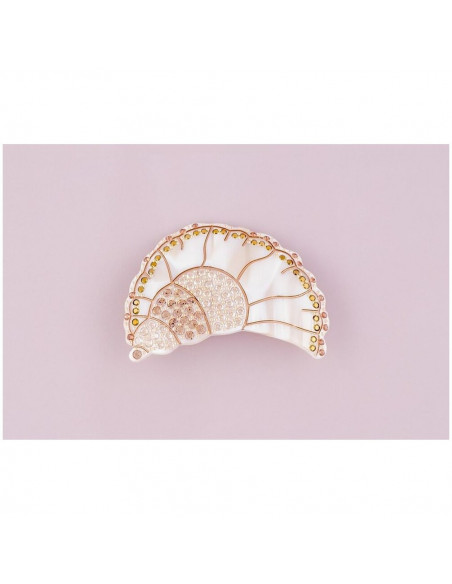 95271_1 MC Davidian Barrette à Cheveux Escargots de Mer Modèle B avec Bords En Dentelle Full MM