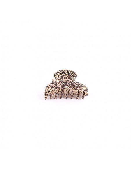 95506bis_1 MC Davidian Pince à Cheveux Fait-Main Dentelle & Safari Light PM