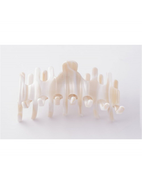95507_1 MC Davidian Pince à Cheveux Fait-Main 7 Dents avec Cache-Ressort Simple GM