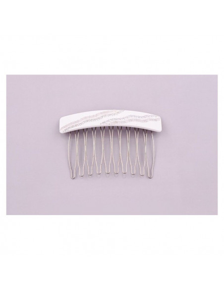 95528_1 MC Davidian Peigne Métal Rock'n Roll Vagues Light MM