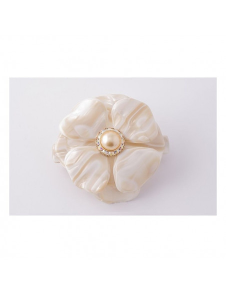 95549_1 MC Davidian Barrette à Cheveux Camélia 2013 Rhinestone Center GM