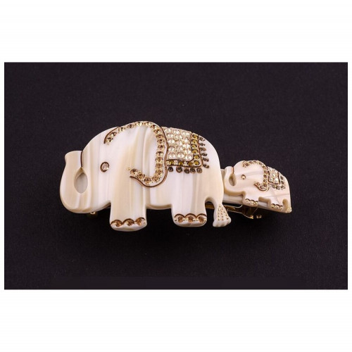95428_1 MC Davidian Barrette à Cheveux Éléphants En Famille Full MM