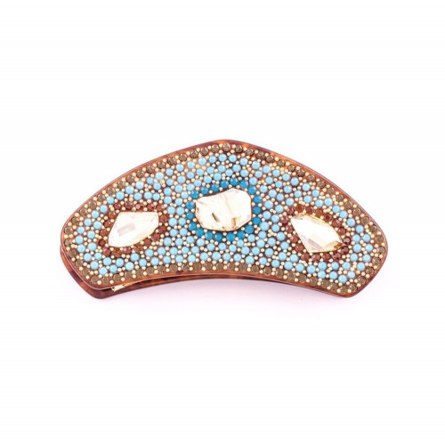 95610_1 MC Davidian Pince à Cheveux Fait-Main Métal trois Rochers Full TGM