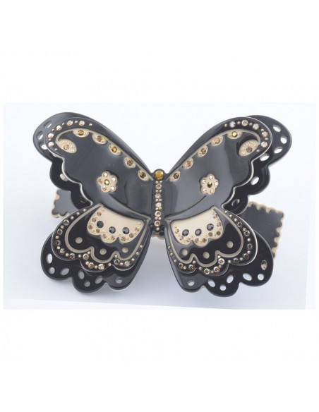 95632_1 MC Davidian Barrette à Cheveux Papillon Liseré 2015 Light TGM