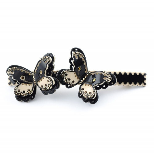 95635I_1 MC Davidian Barrette à Cheveux Papillons & Dentelles Light TGM