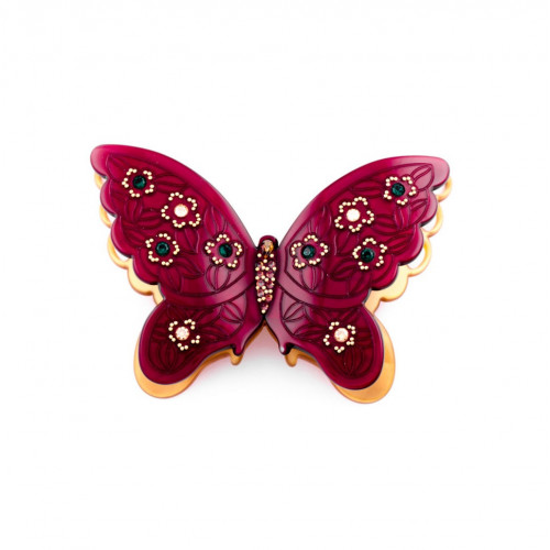 95737_1 MC Davidian Barrette à Cheveux Papillons En Fleurs Light TGM