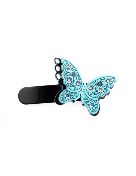 95740_1 MC Davidian Barrette à Cheveux Papillons En Fleurs Light GM