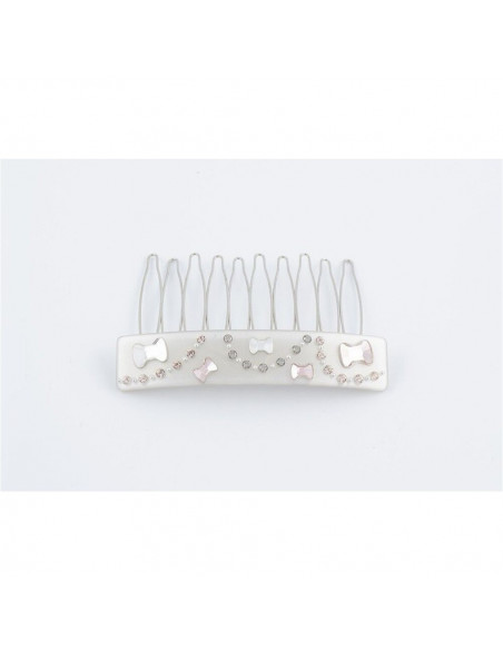 95755_1 MC Davidian Peigne Métal Rock'n Roll Petits Nœuds Rail MM 95755_1 MC Davidian Peigne Métal Rock'n Roll Petits Nœuds Rail MM