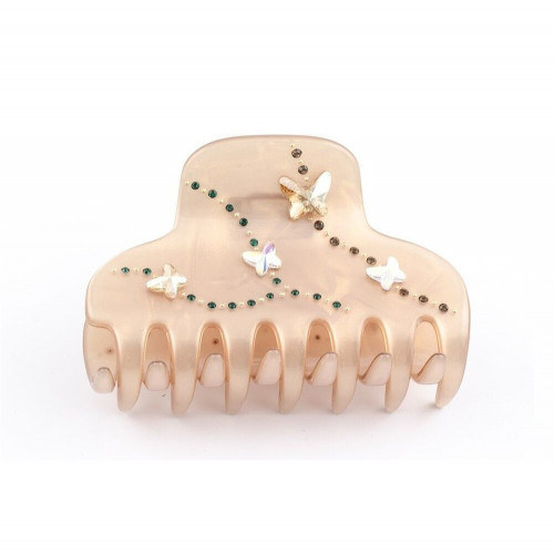 95772_1 MC Davidian Pince à Cheveux Fait-Main Nuage de Petits Papillons Rail GM