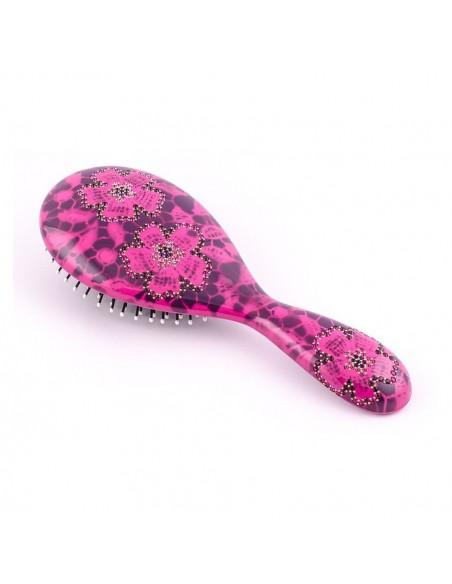 96181_1 MC Davidian Brosse Galet Fleur Spider Cristaux TGM 96181_1 MC Davidian Brosse Galet Fleur Spider Cristaux TGM