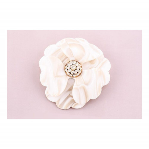 93870_1 MC Davidian Barrette à Cheveux Pivoines Rhinestone Center GM