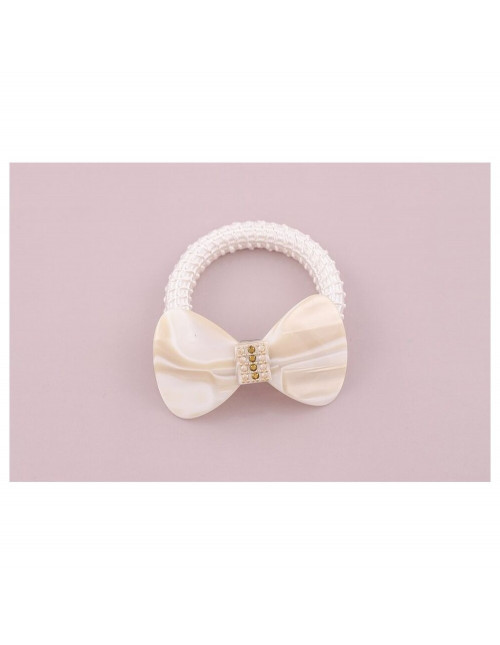 94008bis_1 MC Davidian Élastique Petits Nœuds Rhinestone Center MM