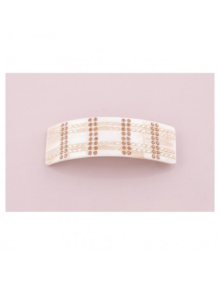 94057_1 MC Davidian Barrette à Cheveux Queue de Cheval Quadrillage Full GM