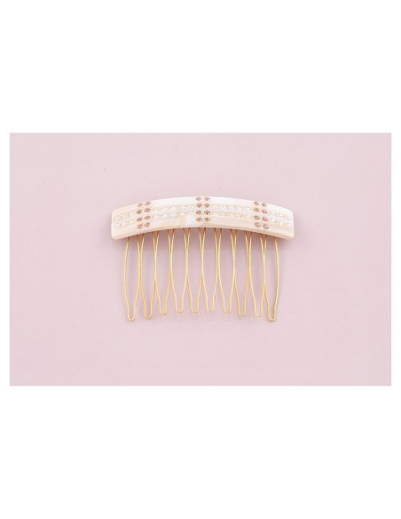 94058I-94058II_1 MC Davidian Peigne Métal Rock'n Roll Quadrillage Full MM