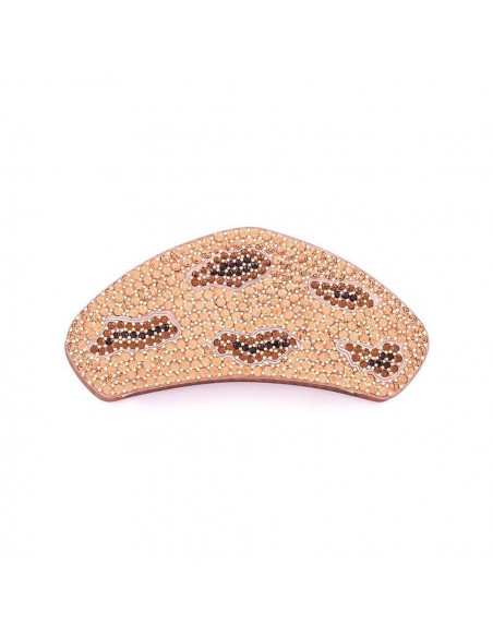 94299_1 MC Davidian Pince à Cheveux Fait-Main Métal Jaw Panthère Very Full GM