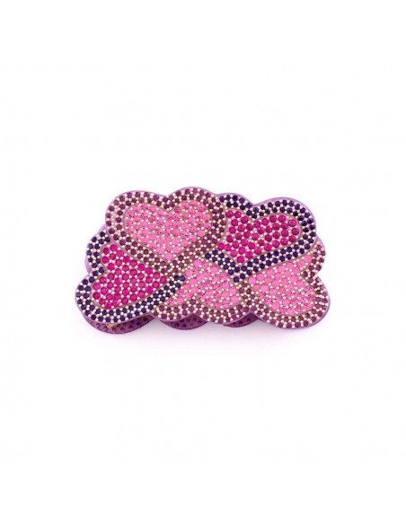 94746II_1 MC Davidian Pince à Cheveux Fait-Main Métal avec cinq Coeurs Full GM 94746II_1 MC Davidian Pince à Cheveux Fait-Main Métal avec cinq Coeurs Full GM