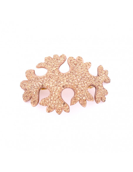 94870II_1 MC Davidian Barrette à Cheveux Queue de Cheval Feuille D'Acanthe Very Full TGM