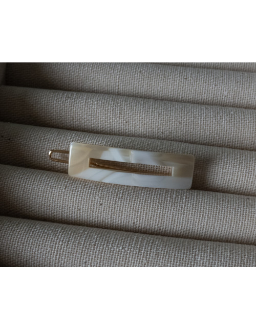 96029n MC Davidian Barrette Rectangle Ajourée