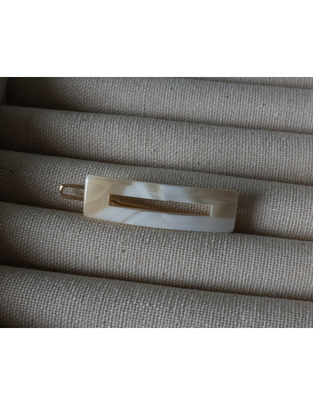 96029n MC Davidian Barrette Rectangle Ajourée