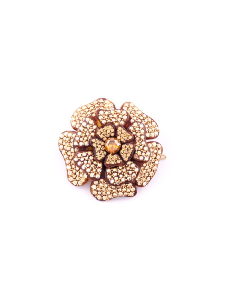 94934a MC Davidian Tige Boule à Cheveux Camélia New Very Full GM