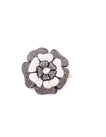 94934a MC Davidian Tige Boule à Cheveux Camélia New Very Full GM