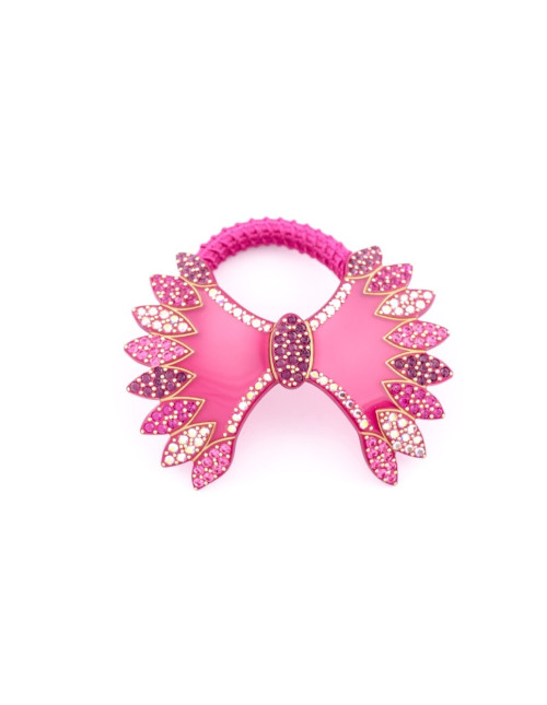 95180bis MC Davidian Barrette à Cheveux Palme avec Pointes Décorées Rail MM