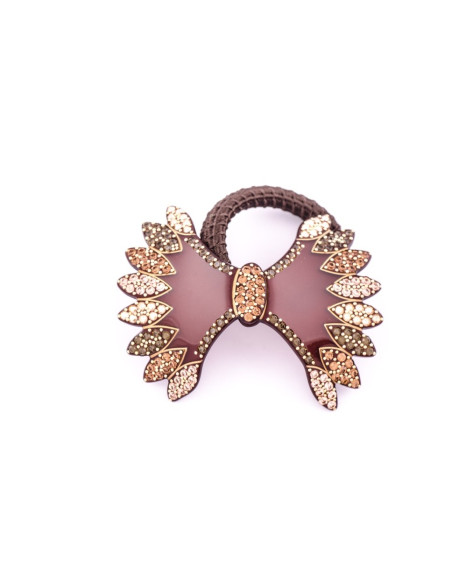 95180bis MC Davidian Barrette à Cheveux Palme avec Pointes Décorées Rail MM