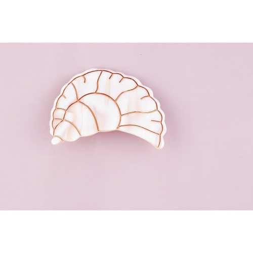 95270 MC Davidian Barrette à Cheveux Escargots de Mer Modèle B avec Bords En Dentelle MM