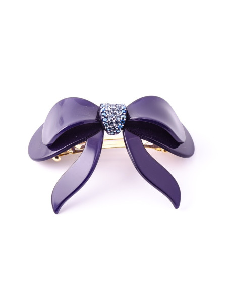 95406 MC Davidian Barrette à Cheveux Queue de Cheval Nœuds Élégants Rhinestone Center TGM