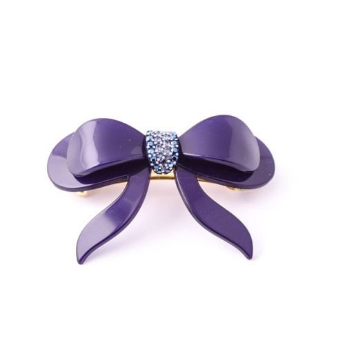 95408 MC Davidian Barrette à Cheveux Nœud Élégant Rhinestone Center MM