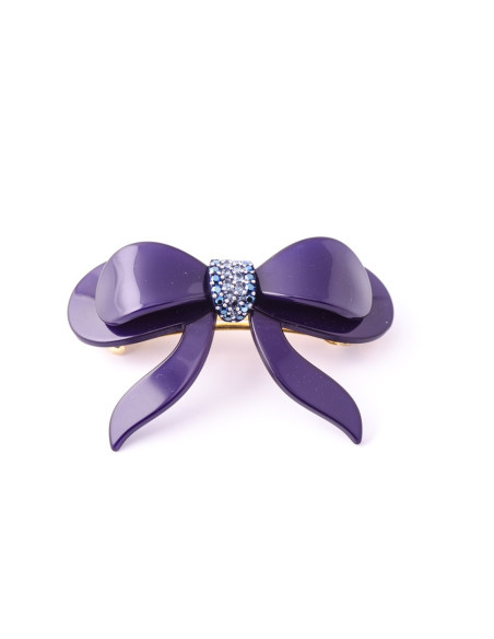 95408 MC Davidian Barrette à Cheveux Nœud Élégant Rhinestone Center MM
