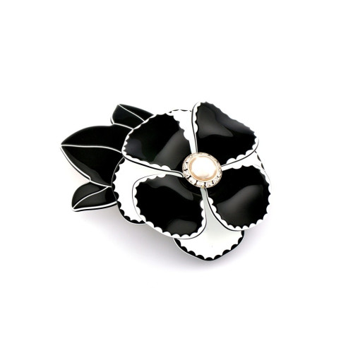 95565 MC Davidian Barrette à Cheveux Queue de Cheval Camélia 2013 avec Dentelles avec Feuille Rhinestone Center TGM