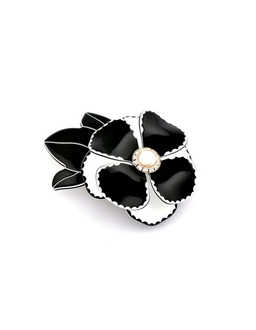 95565 MC Davidian Barrette à Cheveux Queue de Cheval Camélia 2013 avec Dentelles avec Feuille Rhinestone Center TGM