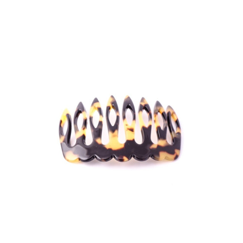 95600 MC Davidian Peigne à Cheveux Fait-Main 8 Dents Ondulées Simple