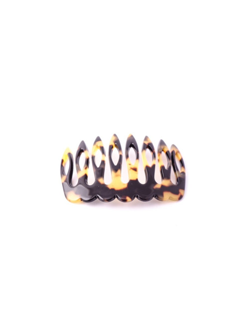 95600 MC Davidian Peigne à Cheveux Fait-Main 8 Dents Ondulées Simple
