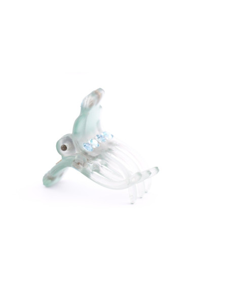 96042 MC Davidian Pince à Cheveux Bords Carrés Fin, 6 Dents Light TTPM