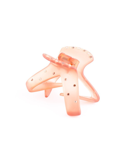 96137 MC Davidian Pince à Cheveux Triangle (Crabe) Rain of Rhinestones GM