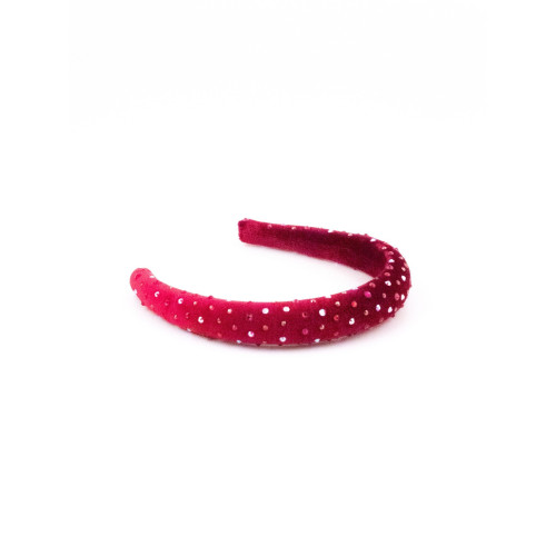Serre-tête Coussin Fuchsia Étoilé