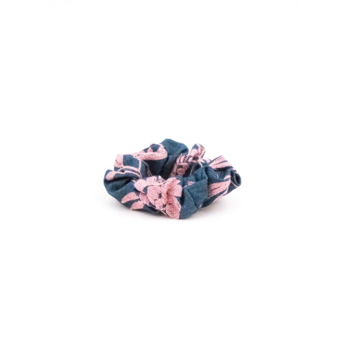 Chouchou Dentelle Indigo