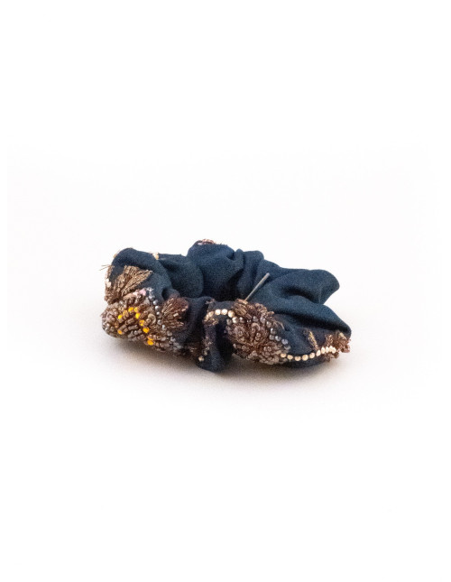 Chouchou Perles d'Automne - [Chouchous Couture] fabriqué à la main en France.