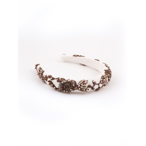 Serre-tête Couronne de Perles