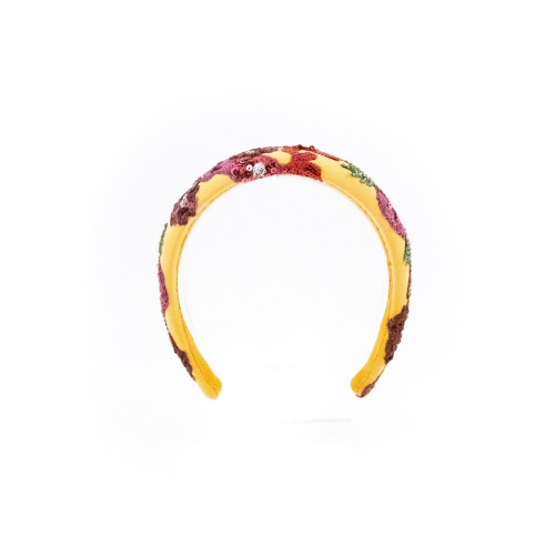 Serre-tête Couronne Safran