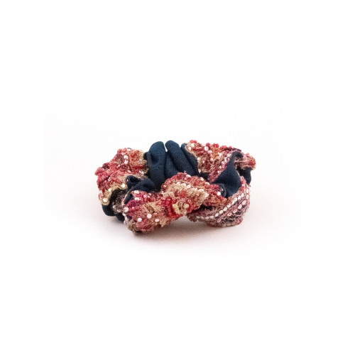 Chouchou Arabesques Rose & Marine